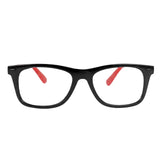 Lentes de Lectura, Color Rojo y Negro, +3.50