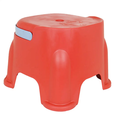 Banco con Agarradera, Color Rojo