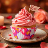 Mini Capacillos para Cupcakes, Corazones