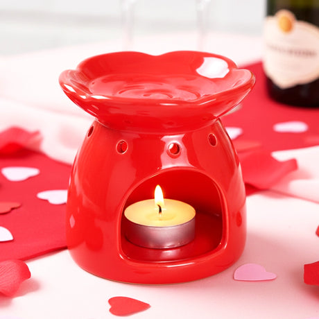 Portavela, Flor, Color Rojo