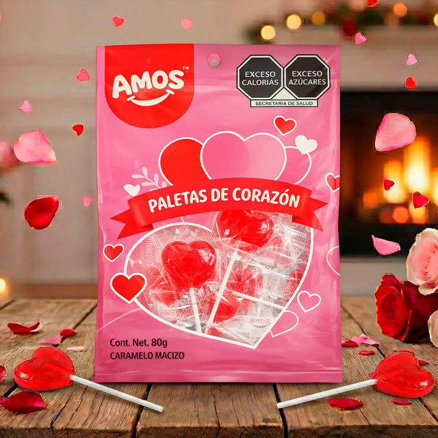 Paleta de Caramelo, Corazón, Amos