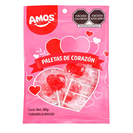 Paleta de Caramelo, Corazón, Amos