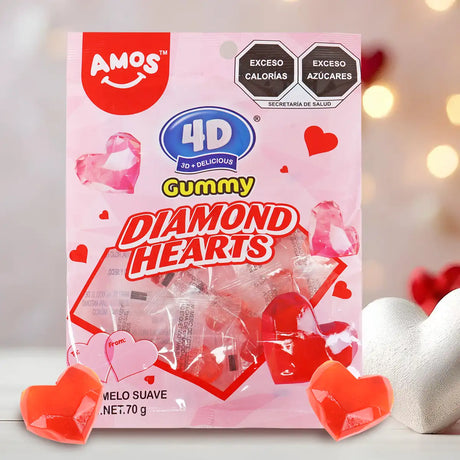 Gomitas, Corazón Diamante, 70 gr