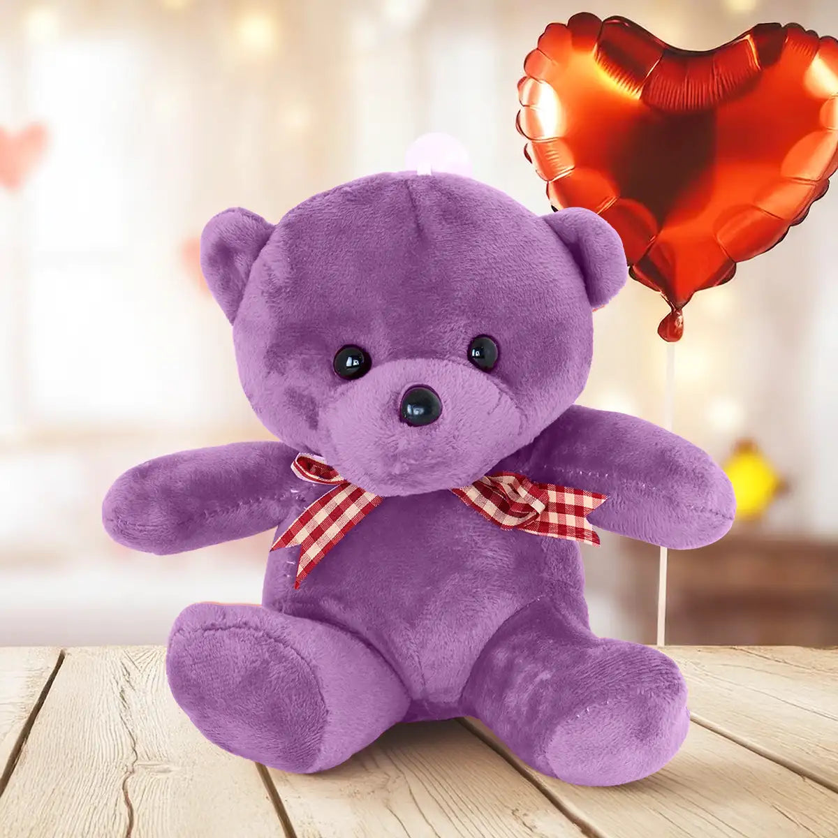 Osito de Peluche, Color Morado