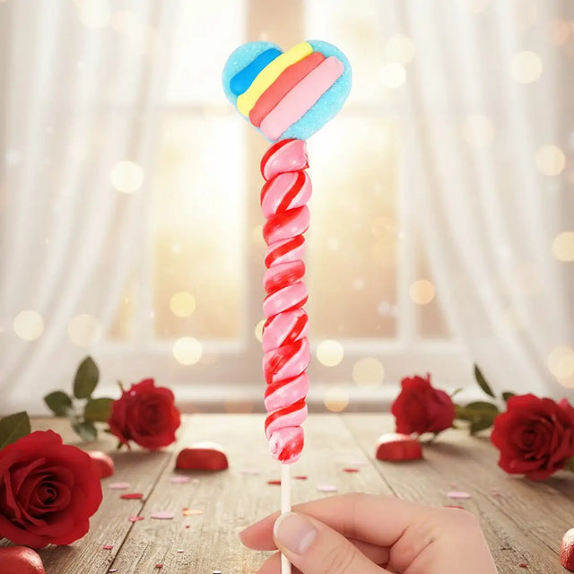 Paleta de Gomita y Caramelo