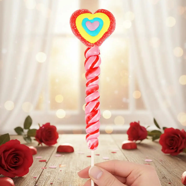 Paleta de Gomita y Caramelo, Corazón