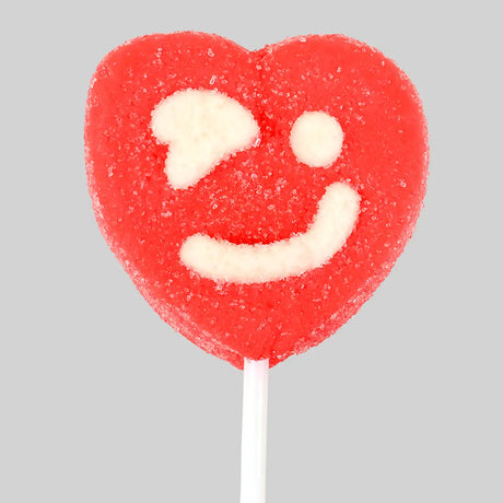 Paleta de Malvavisco, Corazón, Color Rojo