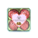 Trufas de Chocolate, San Valentín, Color Rojo