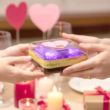 Trufas de Chocolate, San Valentín, Color Morado