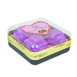 Trufas de Chocolate, San Valentín, Color Morado