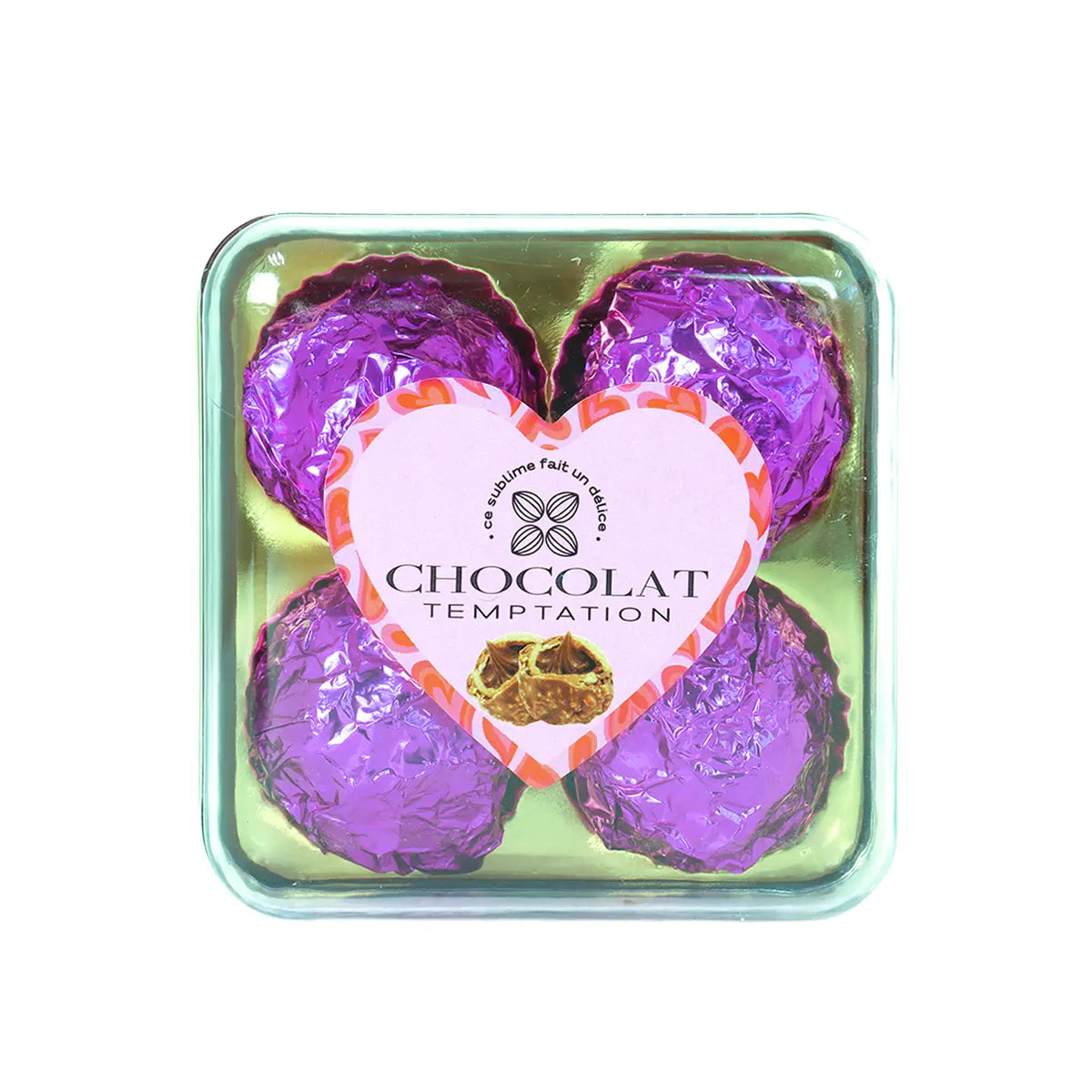 Trufas de Chocolate, San Valentín, Color Morado