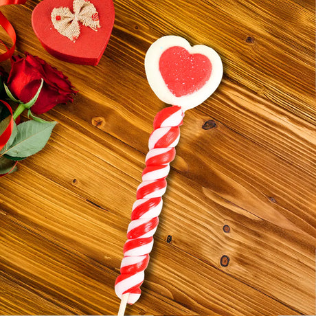 Paleta de Malvavisco y Caramelo, Color Rojo