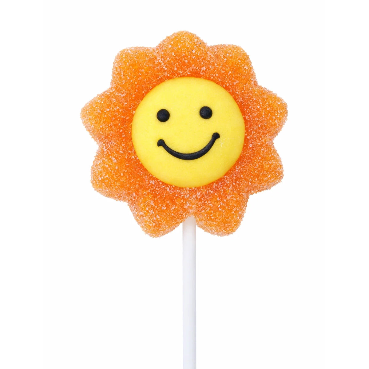 Paleta de Gomita, Flor, Color Naranja