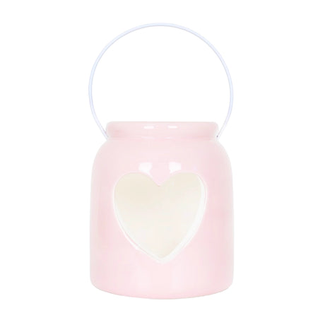 Portavela, Corazón, Color Rosa