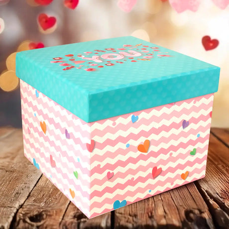 Caja para Regalo, Color Azul, You