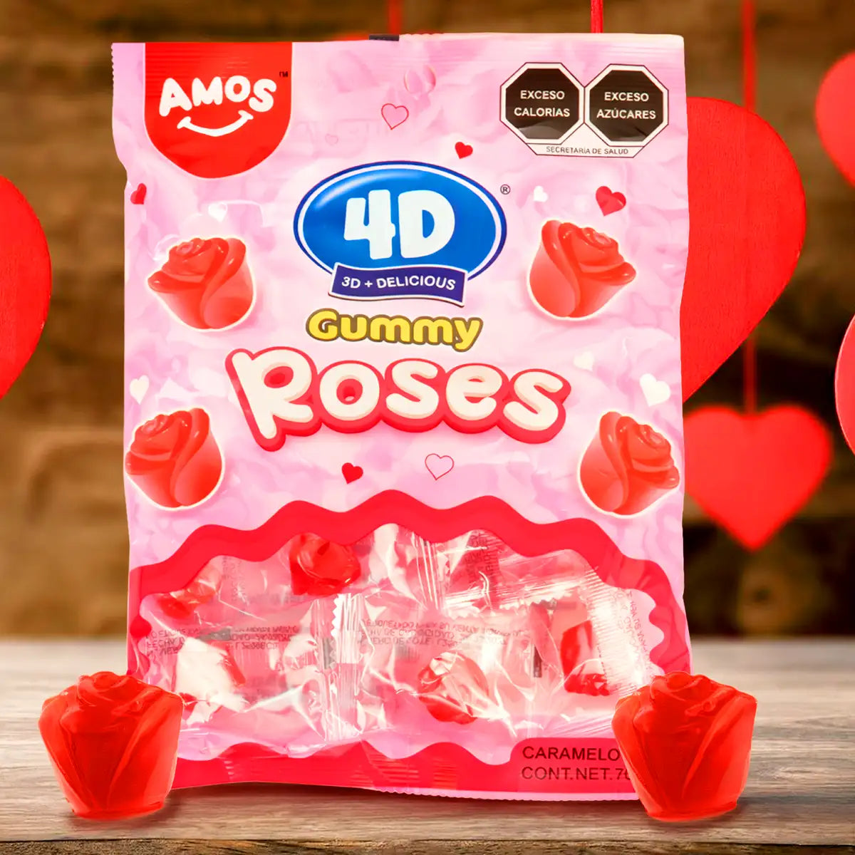 Gomitas, Rosa, 70 gr