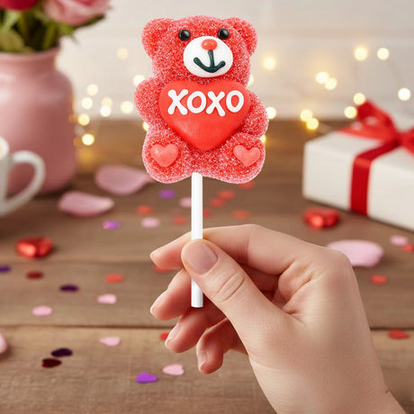 Osito, XOXO, Paleta de Gomita