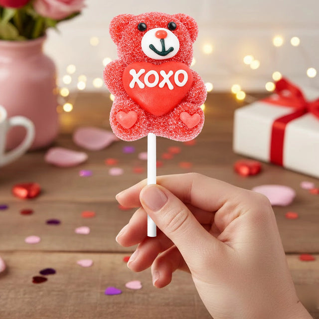 Osito, XOXO, Paleta de Gomita