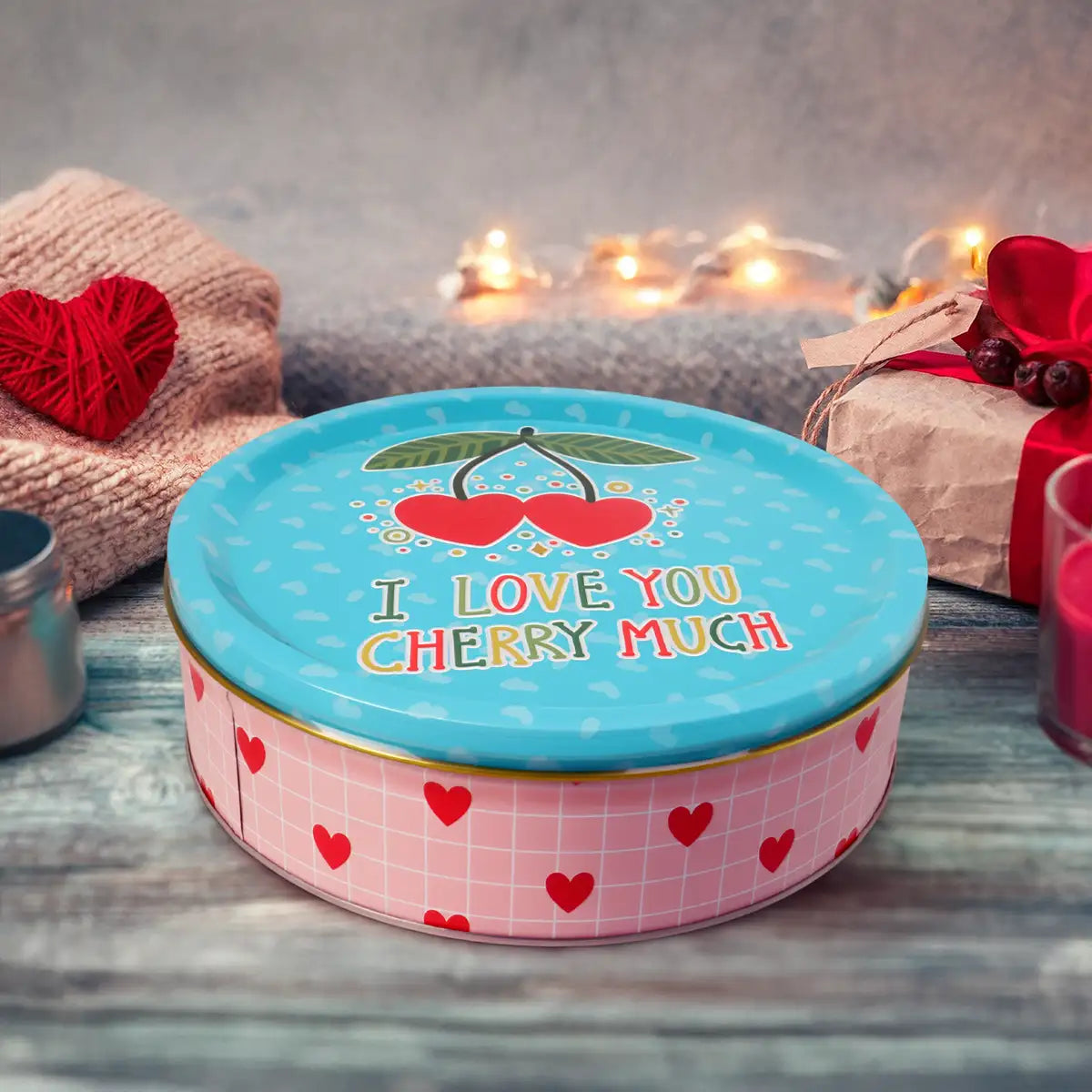 Lata de Galletas,I Love You Cherry Much, 300 gr