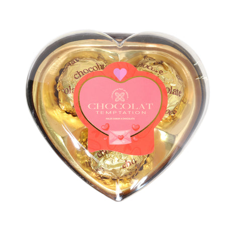 Chocolate, Caja Corazón, 3 pzas
