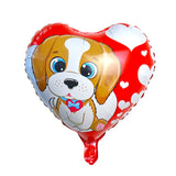 Globo Metálico de Corazón y Dulce