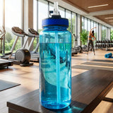 Botella de Agua, Color Azul, 1 L