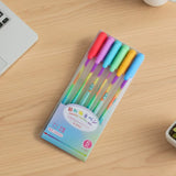 Bolígrafos Arcoíris, 6 pzas