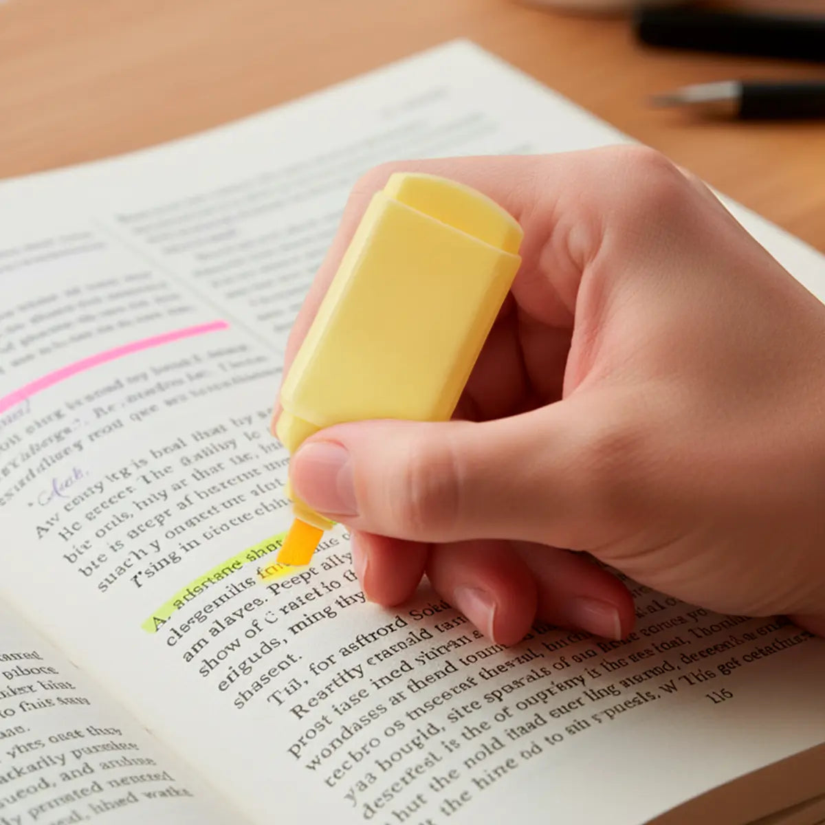 Marcatextos Pastel, 6 pzas