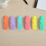 Marcatextos Pastel, 6 pzas