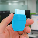 Sacapuntas con Goma, Color Azul