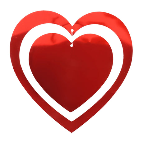 Decoración Colgante, Corazones, Color Rojo