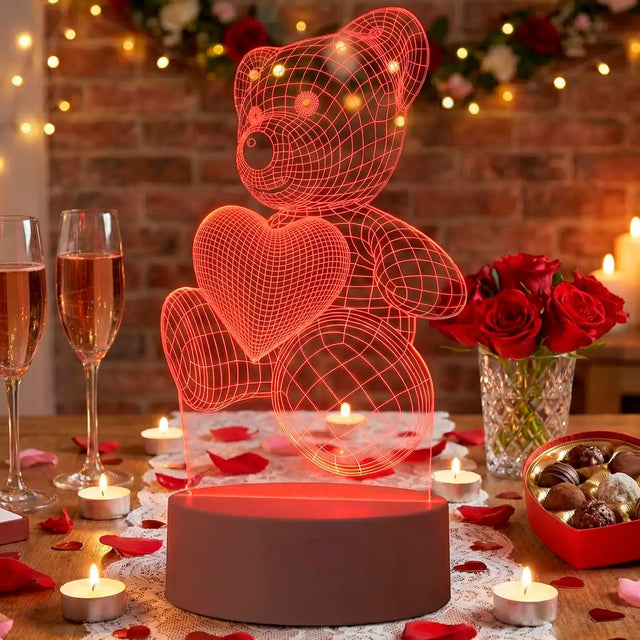 Lámpara LED Decorativa, Oso