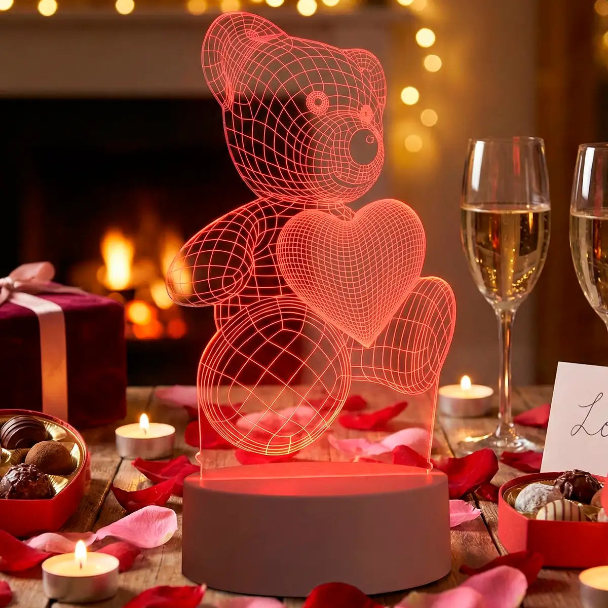 Lámpara LED Decorativa, Oso