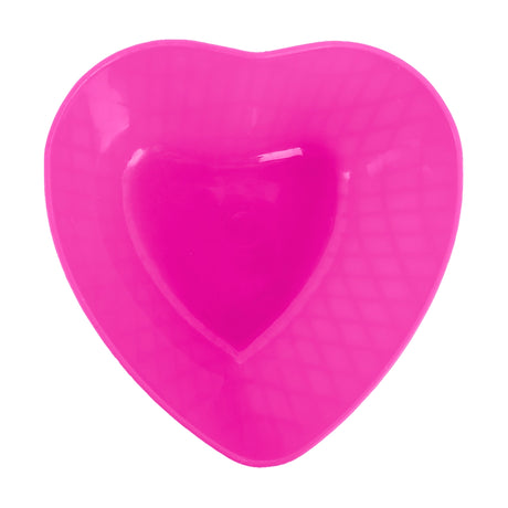 Bowl de Corazón, 3 pzas, Color Rosa