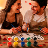 Canvas DIY con Pinturas, Corazón con Alas