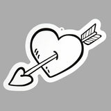 Canvas DIY con Pinturas, Corazón con Flecha