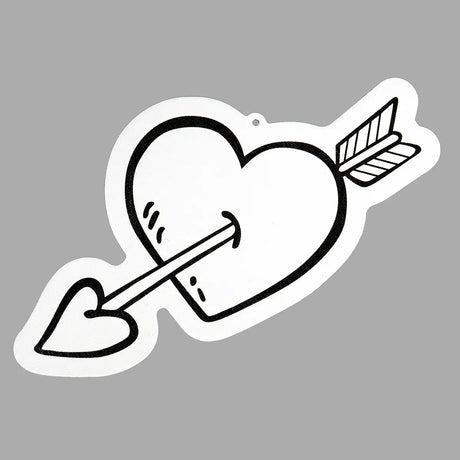 Canvas DIY con Pinturas, Corazón con Flecha