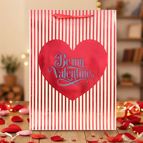 Bolsa de Regalo, Kraft, Be My Valentine