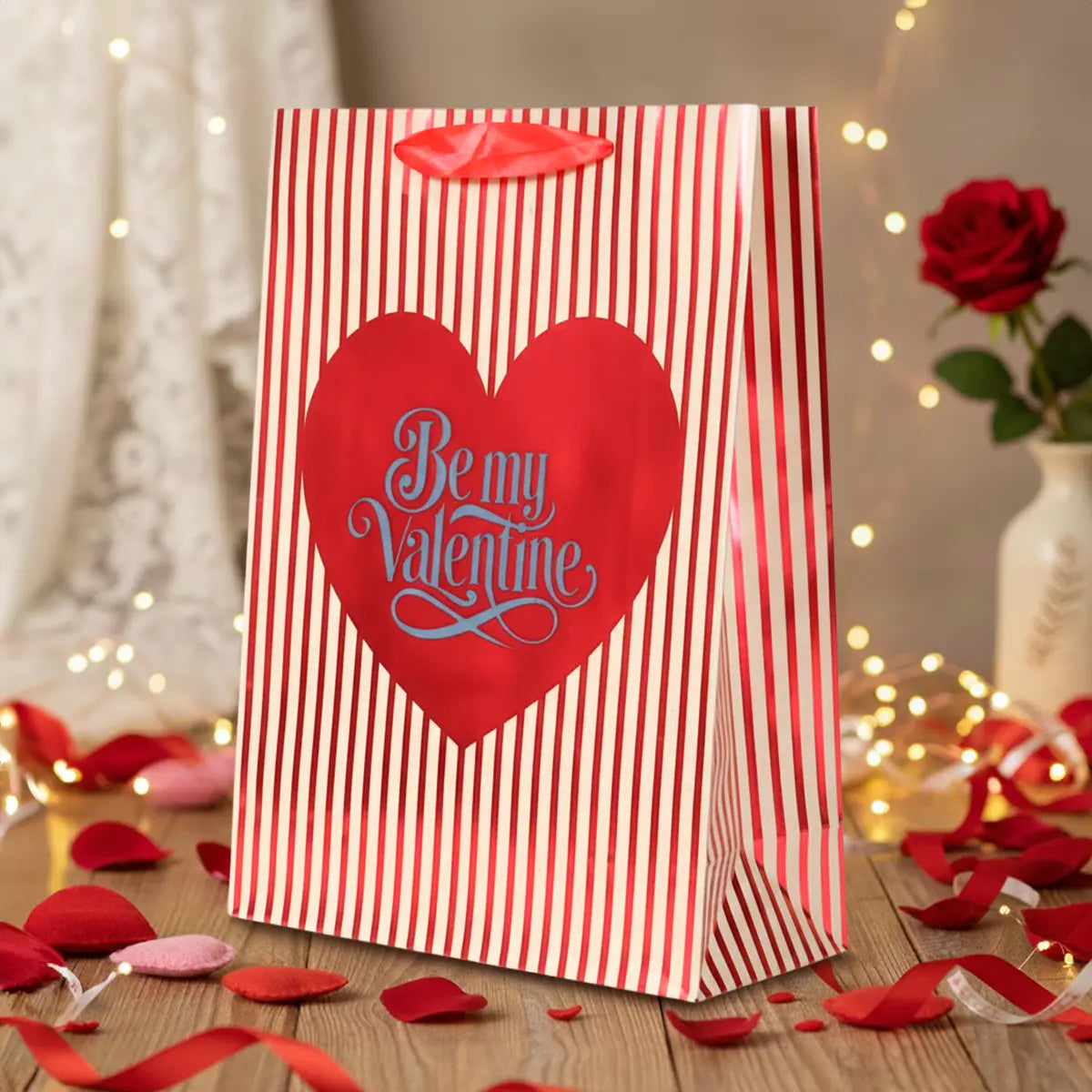 Bolsa de Regalo, Kraft, Be My Valentine