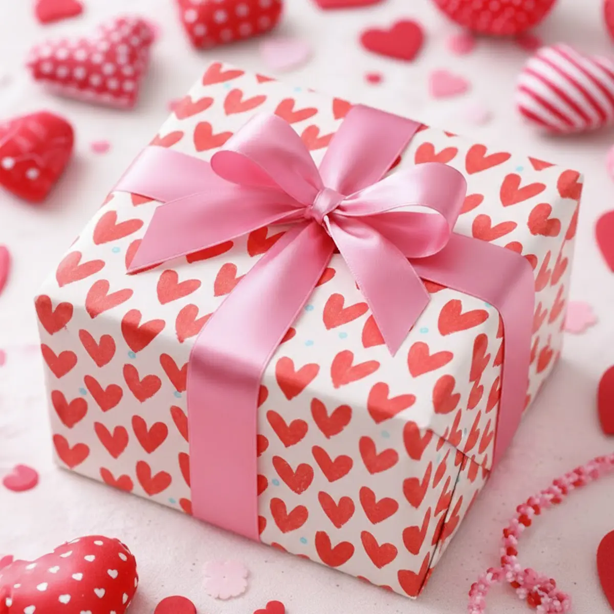 Papel para Envolver, Color Rojo