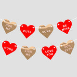 Banner, Corazones con Frases