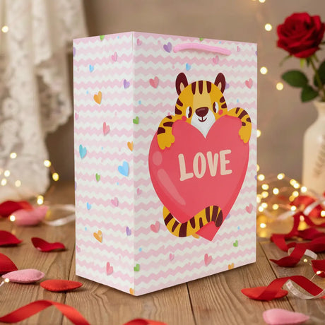 Bolsa de Regalo Mini, Love, Tigre