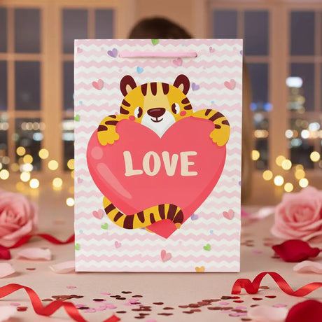 Bolsa de Regalo Mini, Love, Tigre