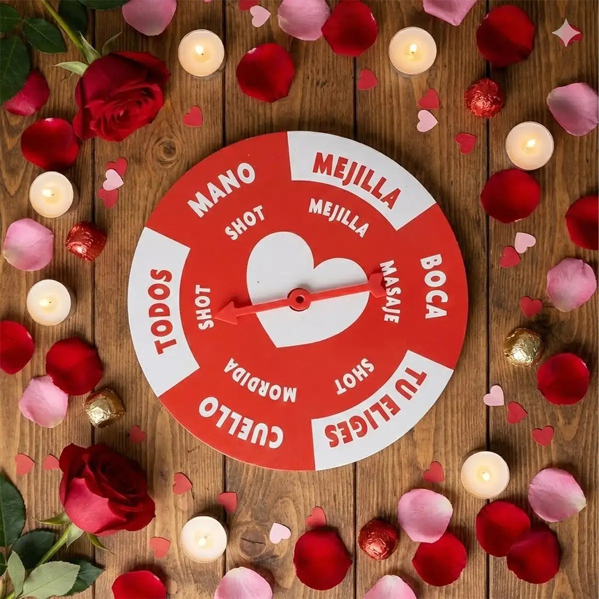 Juego de Ruleta con Shots