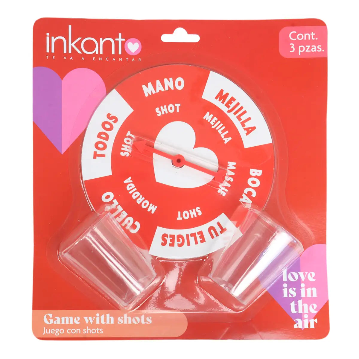 Juego de Ruleta con Shots