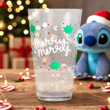 Stitch, Vaso de Cristal, Who Wants Snow? 414 ml