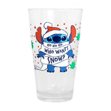 Stitch, Vaso de Cristal, Who Wants Snow? 414 ml