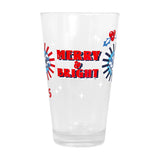 Stitch, Merry & Bright, Vaso Cristal, 414 ml