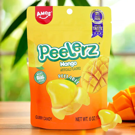 Mango, Gomitas Pelables, Peelerz, 170 gr
