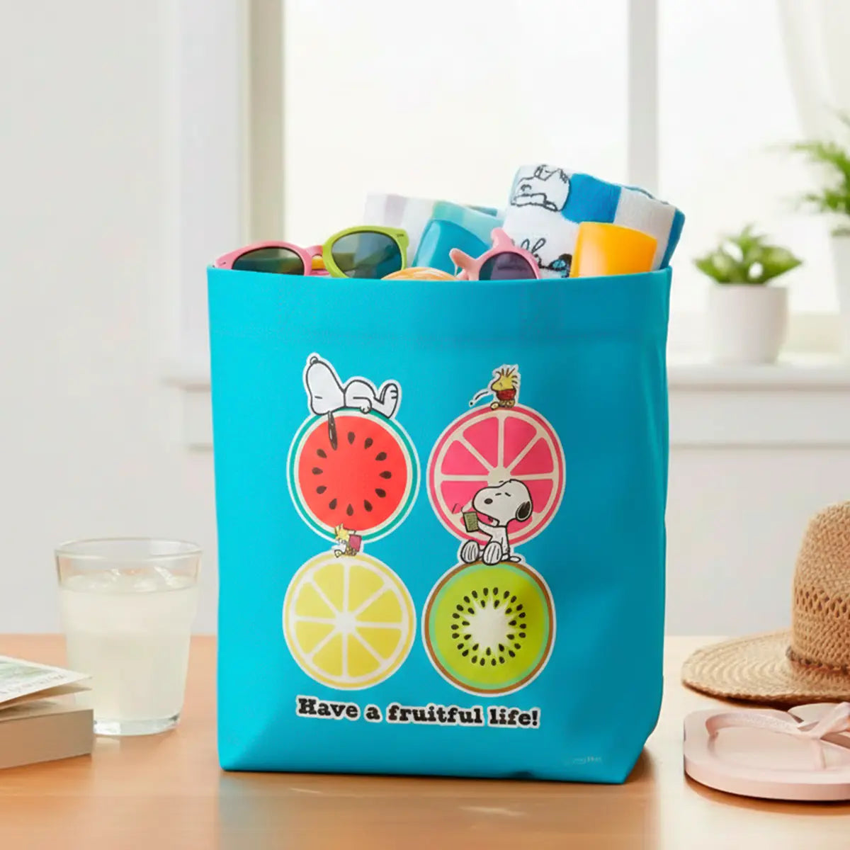 Bolsa Ecológica, Peanuts, Diseño frutas